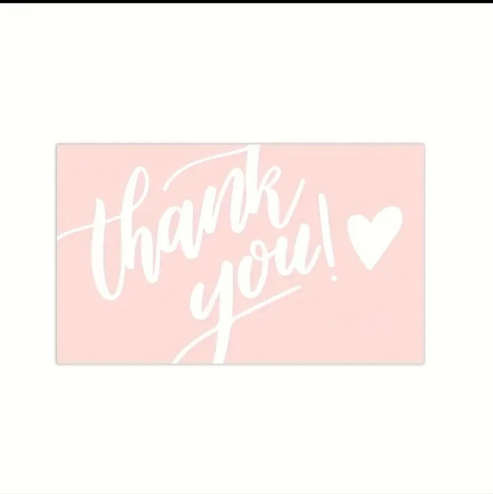 Thank You Cards 100